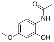 structure of CAS# 58469-06-0, N-(2-羟基-4-甲氧基苯基)乙酰胺