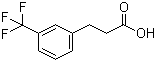 CAS # 585-50-2, 3-(3-Trifluoromethylphenyl)propionic acid, m-(Trifluoromethyl)hydrocinnamic acid