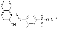 酸性橙 R分子结构 (CAS 5850-86-2)