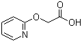 structure of CAS# 58530-50-0, (2-Pyridinyloxy)acetic acid