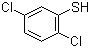structure of CAS# 5858-18-4, 2,5-二氯苯硫酚