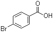 CAS 登录号：586-76-5, 4-溴苯甲酸, 对溴苯甲酸