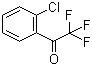 structure of CAS# 5860-95-7, 2'-氯-2,2,2-三氟苯乙酮