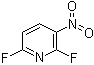 structure of CAS# 58602-02-1, 2,6-二氟-3-硝基吡啶