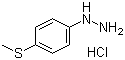 structure of CAS# 58626-97-4, 4-甲硫基苯肼盐酸盐