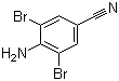 structure of CAS# 58633-04-8, 4-氨基-3,5-二溴苯腈