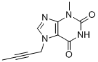 CAS # 586408-08-4, 7-(But-2-YN-1-YL)-3-methyl-3,7-dihydro-1H-purine-2,6-dione