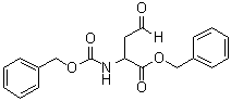 CAS # 58641-56-8, 4-Oxo-2-[[(phenylmethoxy)carbonyl]amino]butanoic acid phenylmethyl ester, N-Carbobenzyloxyaspartic-beta-semialdehyde-alpha-benzyl ester