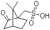 DL-10-樟脑磺酸分子结构 (CAS 5872-08-2)