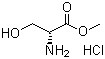 CAS 登录号：5874-57-7, D-丝氨酸甲酯盐酸盐