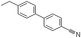 CAS 登录号：58743-75-2, 4'-乙基-4-氰基联苯, 乙基联苯腈