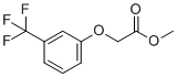 structure of CAS# 588-26-1, 甲基2-(3-(三氟甲基)苯氧基)乙酸酯