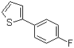 structure of CAS# 58861-48-6, 2-(4-Fluorophenyl)thiophene