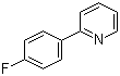 structure of CAS# 58861-53-3, 2-(4-氟苯基)吡啶