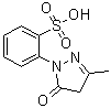 CAS 登录号：58862-38-7, 1-(2-磺基苯基)-3-甲基-5-吡唑啉酮