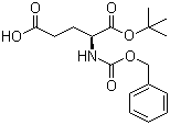 structure of CAS# 5891-45-2, N-[(苯基甲氧基)羰基]-L-谷氨酸叔丁酯