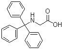 structure of CAS# 5893-05-0, N-三苯甲基甘氨酸