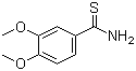 structure of CAS# 58952-14-0, 3,4-二甲氧基硫代苯甲酰胺
