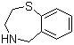 structure of CAS# 58980-39-5, 2,3,4,5-四氢-1,4-苯并硫氮杂卓