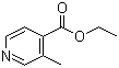 structure of CAS# 58997-11-8, 3-甲基-4-吡啶羧酸乙酯