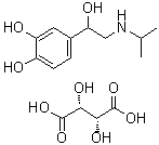 CAS 登录号：59-60-9, 异丙肾上腺素酒石酸氢盐