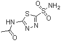 CAS 登录号：59-66-5, 乙酰唑胺, N-[5-(氨磺酰基)-1,3,4-噻二唑-2-基]乙酰胺