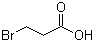structure of CAS# 590-92-1, 3-溴丙酸