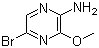structure of CAS# 5900-13-0, 2-氨基-5-溴-3-甲氧基吡嗪