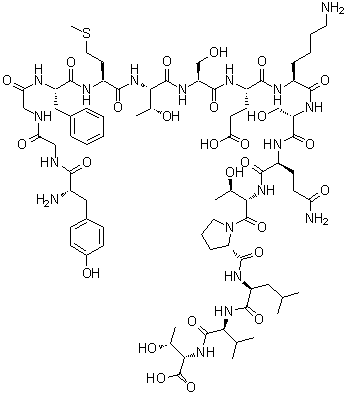 structure of CAS# 59004-96-5, alpha-内啡肽