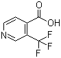 structure of CAS# 590371-38-3, 3-(三氟甲基)异烟酸