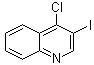 structure of CAS# 590371-90-7, 4-Chloro-3-iodoquinoline