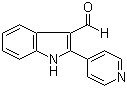 structure of CAS# 590390-88-8, 2-吡啶-4-基-1H-吲哚-3-甲醛