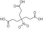 CAS 登录号：59085-15-3, 硝基甲烷三丙酸, 4-硝基-4-(2-羧乙基)庚二酸