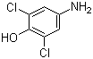 structure of CAS# 5930-28-9, 2,6-二氯-4-氨基苯酚