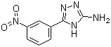 CAS 登录号：59301-20-1, 5-(3-硝基苯基)-4H-1,2,4-三唑-3-胺