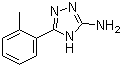 structure of CAS# 59301-23-4, 5-(2-甲基苯基)-4H-1,2,4-三唑-3-胺