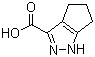 1,4,5,6-Tetrahydrocyclopentapyrazole-3-carboxylic acid molecular structure (CAS 5932-32-1)