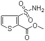 CAS 登录号：59337-93-8, 3-磺酰氨基-2-噻吩羧酸甲酯, 3-磺酰氨基-2-噻吩甲酸甲酯