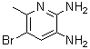 structure of CAS# 59352-90-8, 5-溴-6-甲基-2,3-吡啶二胺