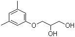 structure of CAS# 59365-66-1, 3-(3,5-二甲基苯氧基)-1,2-丙二醇