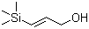 structure of CAS# 59376-64-6, trans-3-(Trimethylsilyl)allyl alcohol