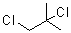 structure of CAS# 594-37-6, 1,2-二氯-2-甲基丙烷