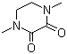 structure of CAS# 59417-06-0, 1,4-二甲基哌嗪-2,3-二酮