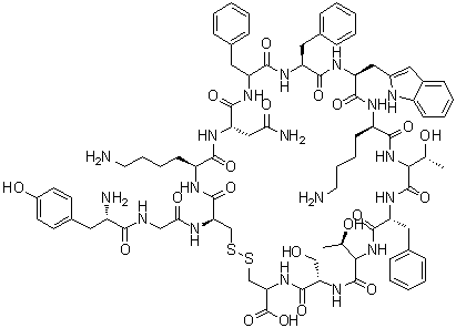 CAS # 59481-23-1, 1-L-Tyrosinesomatostatin (sheep), [Tyr1]-Somatostatin