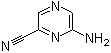 structure of CAS# 59489-39-3, 2-氨基-6-吡嗪甲腈