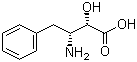 (2S,3R)-3-氨基-2-羟基-4-苯丁酸分子结构 (CAS 59554-14-2)