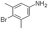 structure of CAS# 59557-90-3, 4-溴-3,5-二甲基苯胺