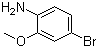 structure of CAS# 59557-91-4, 4-溴-2-甲氧基苯胺