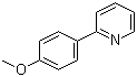 structure of CAS# 5957-90-4, 2-(4-甲氧基苯基)吡啶