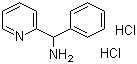 structure of CAS# 59575-91-6, 苯基(2-吡啶基)甲胺盐酸盐